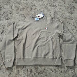 Champion Men's Beige Crewneck Sweater Size XS